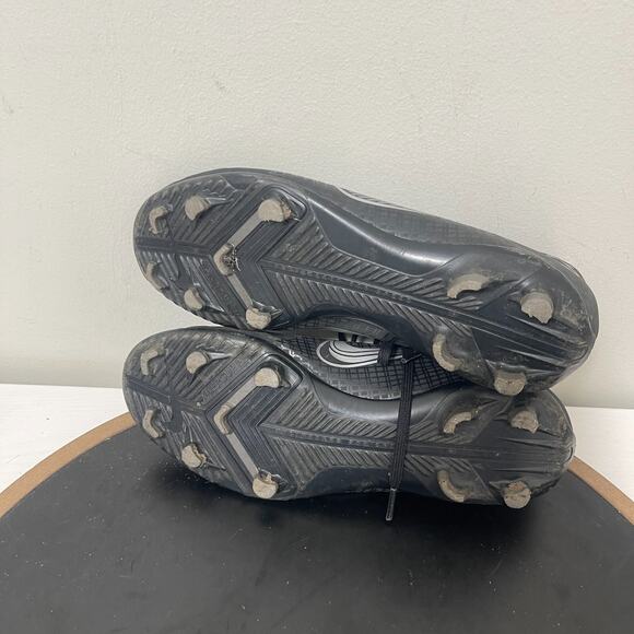 Nike Mercurial Vapor 15 Academy Soccer Cleats Youth US 4.5Y Black White FG - Picture 9 of 13